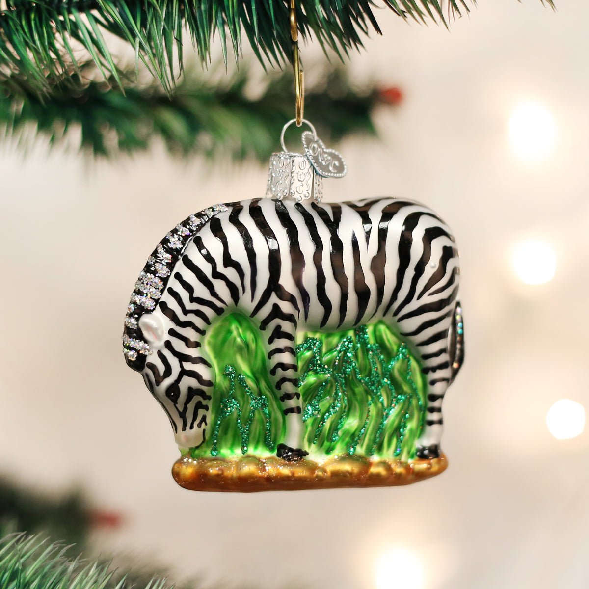 Zebra Ornament - themonogram manor 