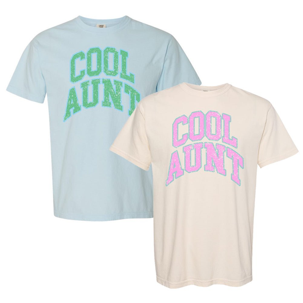 'Varsity Cool Aunt' T-Shirt - themonogram manor 