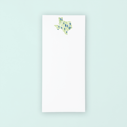Texas In Bluebonnets Lists Pad - themonogram manor 