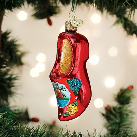 Wooden Clog Ornament - themonogram manor 