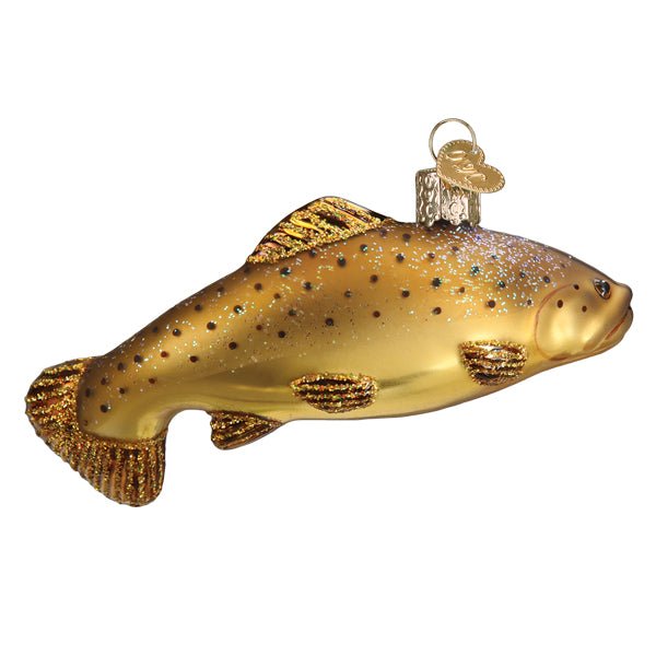 Brown Trout Ornament - themonogram manor 