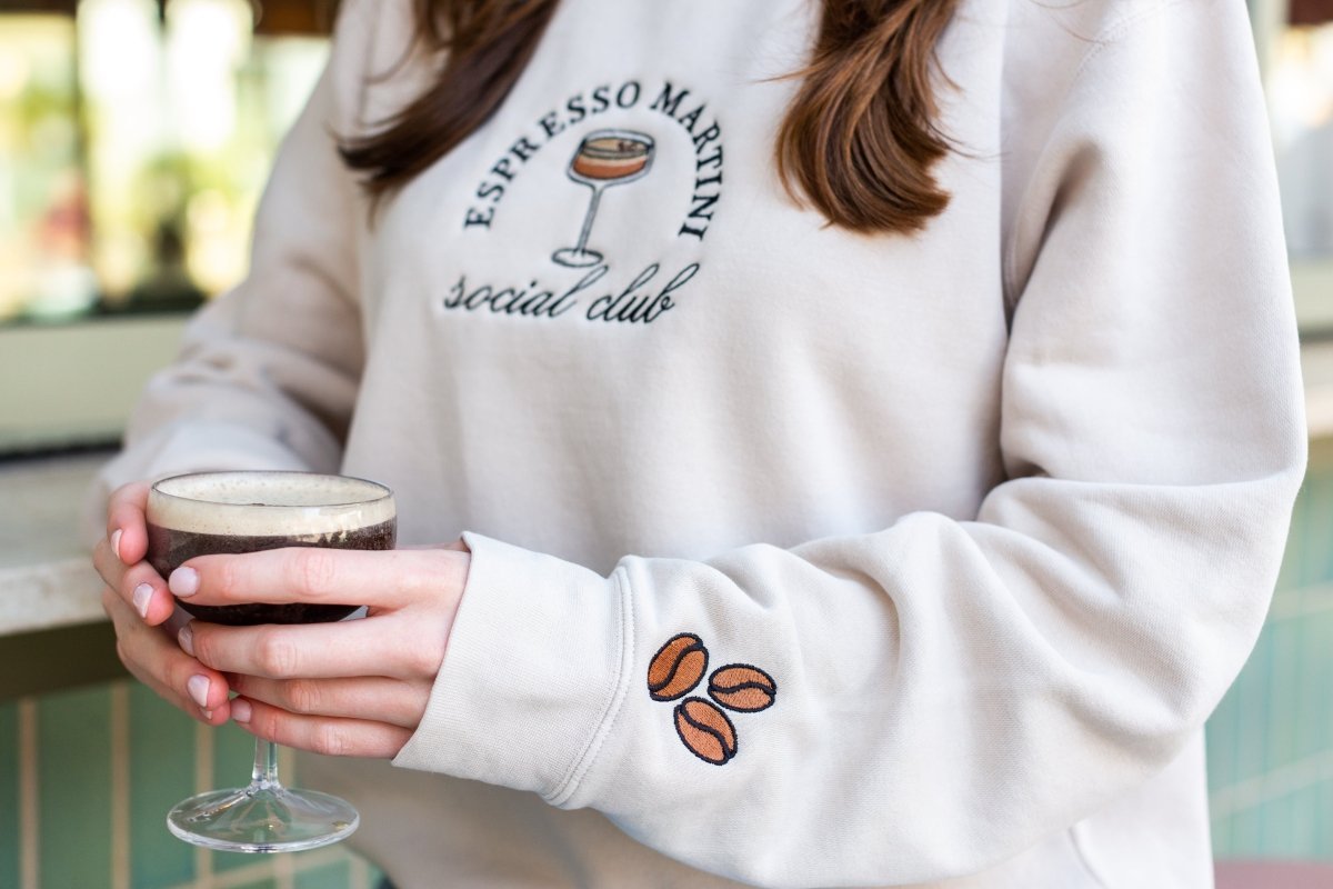 'Espresso Martini Social Club' Cozy Crew - themonogram manor 