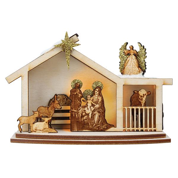 Ginger Nativity Ornament - themonogram manor 