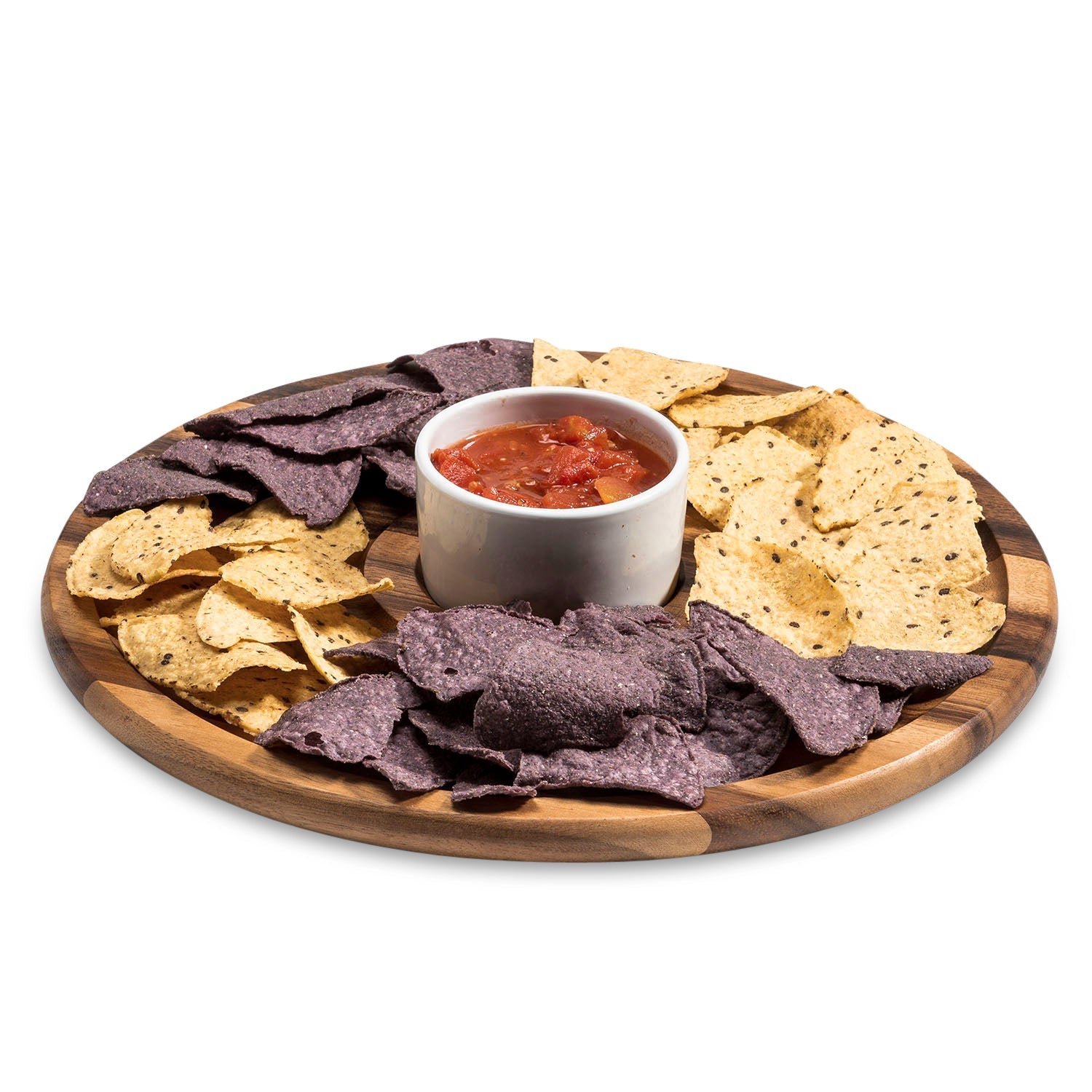 Medium Chip n Dip with Ceramic Bowl - themonogram manor 