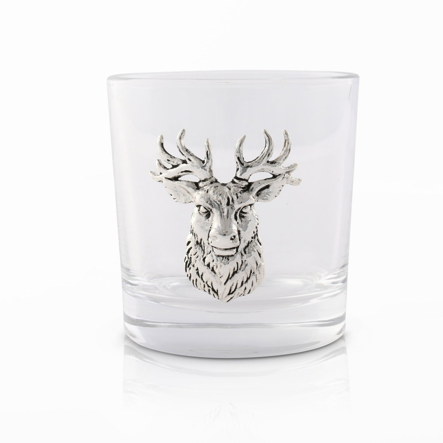 Elk Head Bar Glasses Set of 4 - themonogram manor 