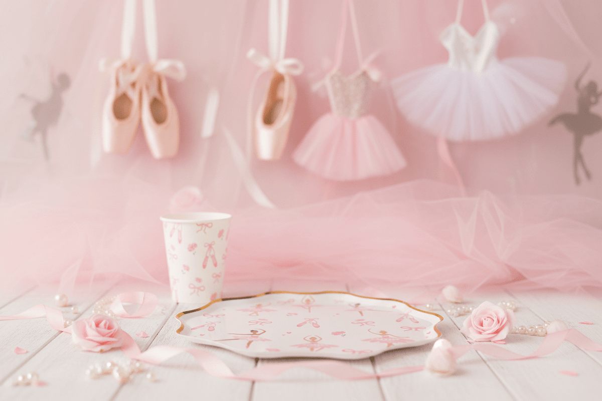 Ballerina Dessert Plates 8" (Set of 8) - themonogram manor 