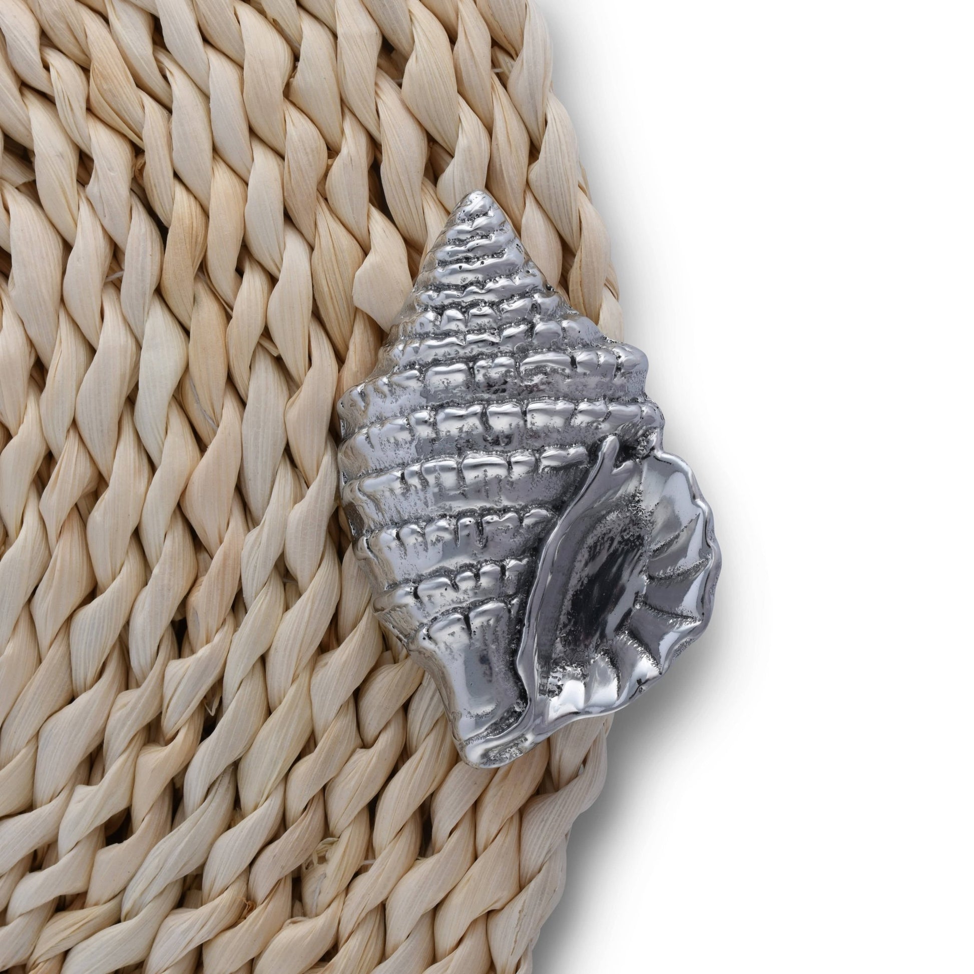Sea Shell Twisted Seagrass Placemats - set of 4 - themonogram manor 