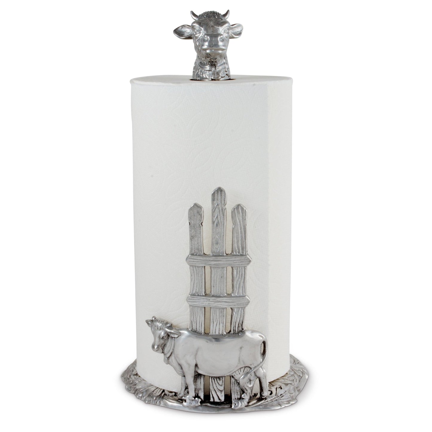 Cow Paper Towel Holder - themonogram manor 