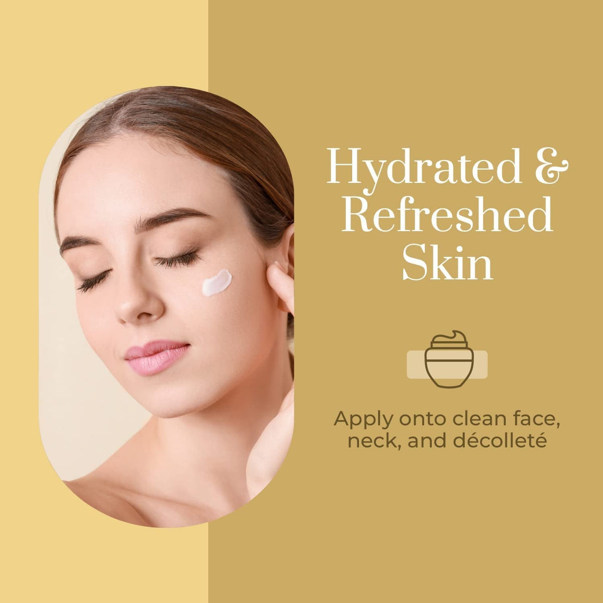 24K Gold & Collagen Daily Face Moisturizer - Dermatologist Tested, Reduces Fine Lines, Anti-Aging, Clean Beauty, Cruelty-Free Korean Skincare, All Skin Types - 1.69 Oz - themonogram manor 