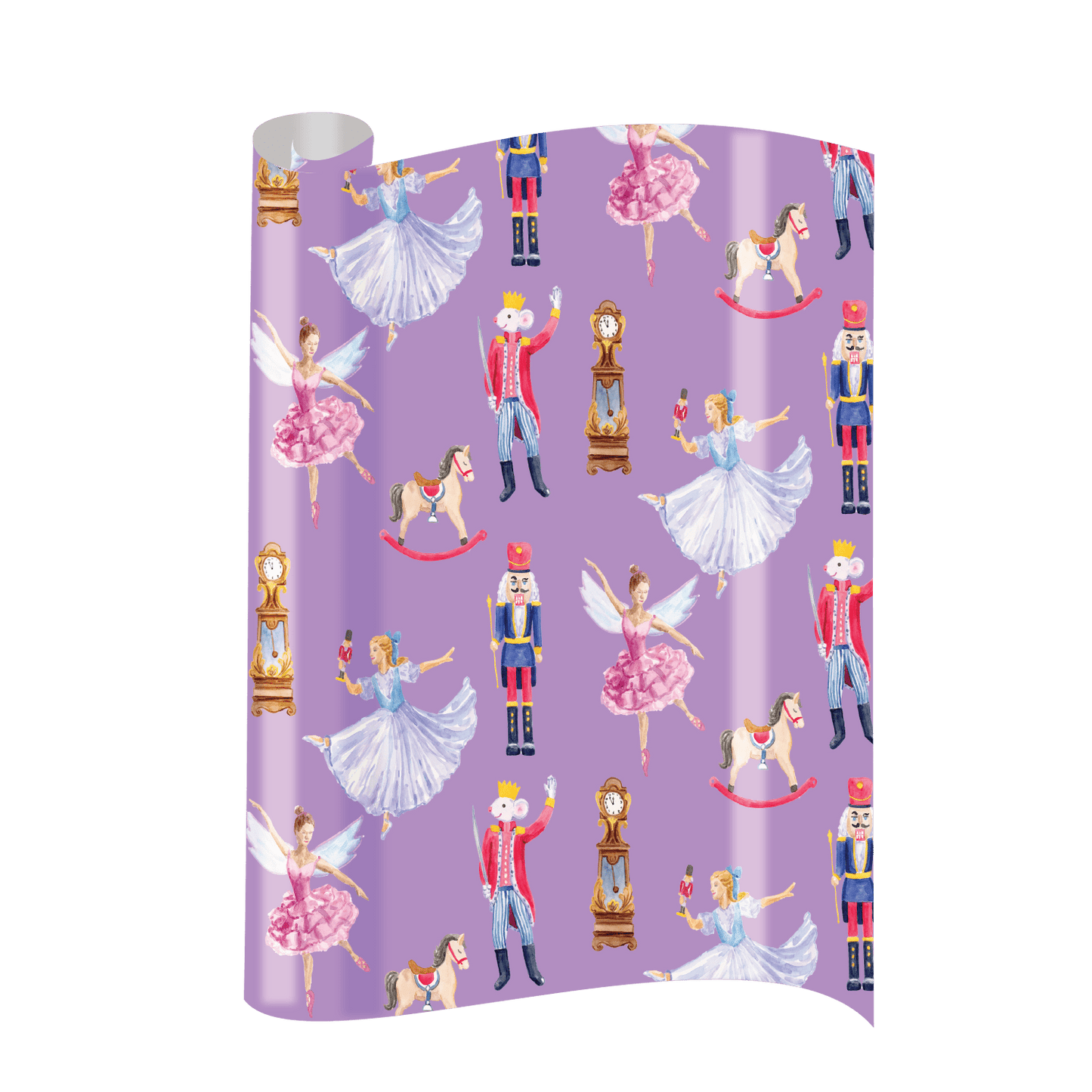 Nutcracker Ballet Gift Wrap - themonogram manor 