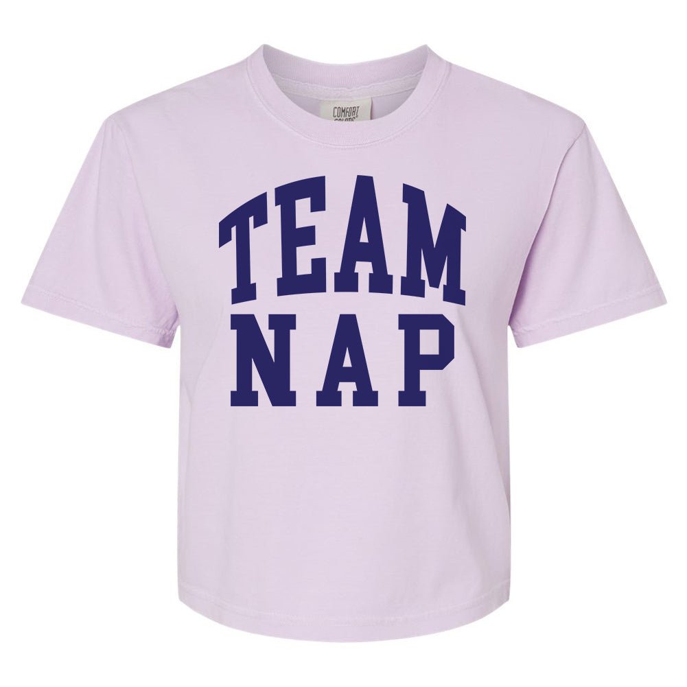 'Team Nap/Couch Club' Boxy T-Shirt - themonogram manor 