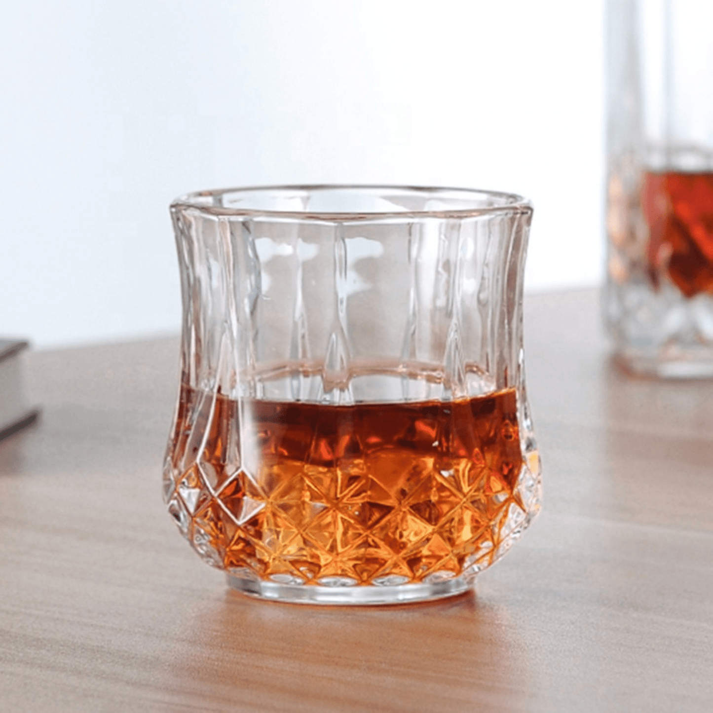 Whiskey Glasses 10oz Premium Scotch Glasses Set of 2 Old Fashioned Whiskey - themonogram manor 