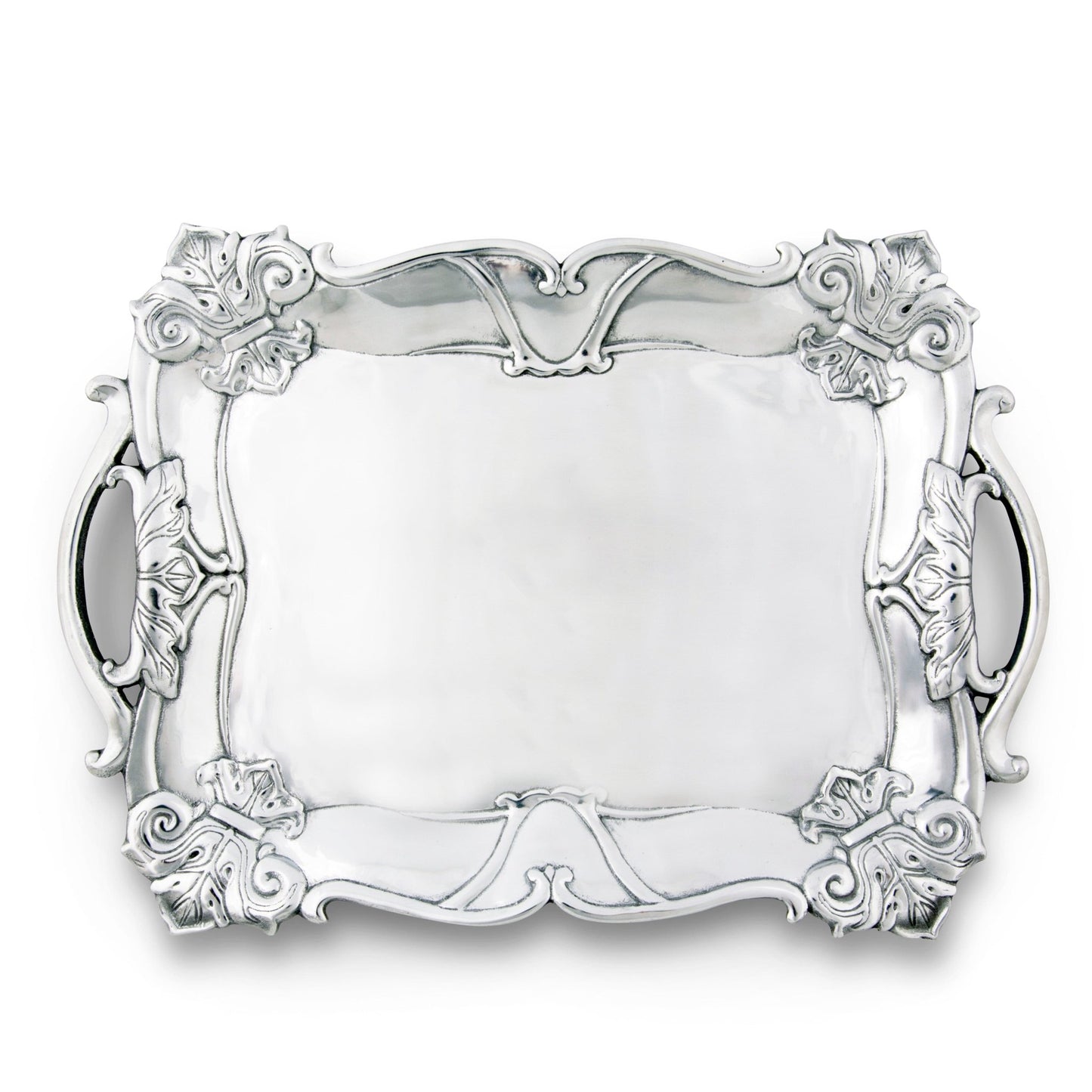 Fleur-De-Lis Rectangle Tray - themonogram manor 