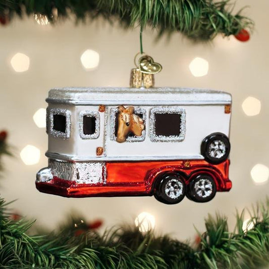 Horse Trailer Ornament - themonogram manor 