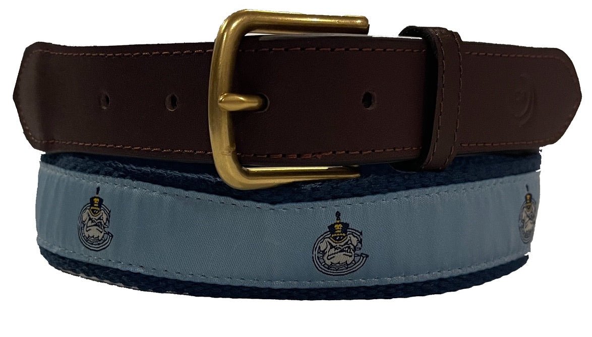 The Citadel Spike Woven Canvas Ribbon Belt - themonogram manor 