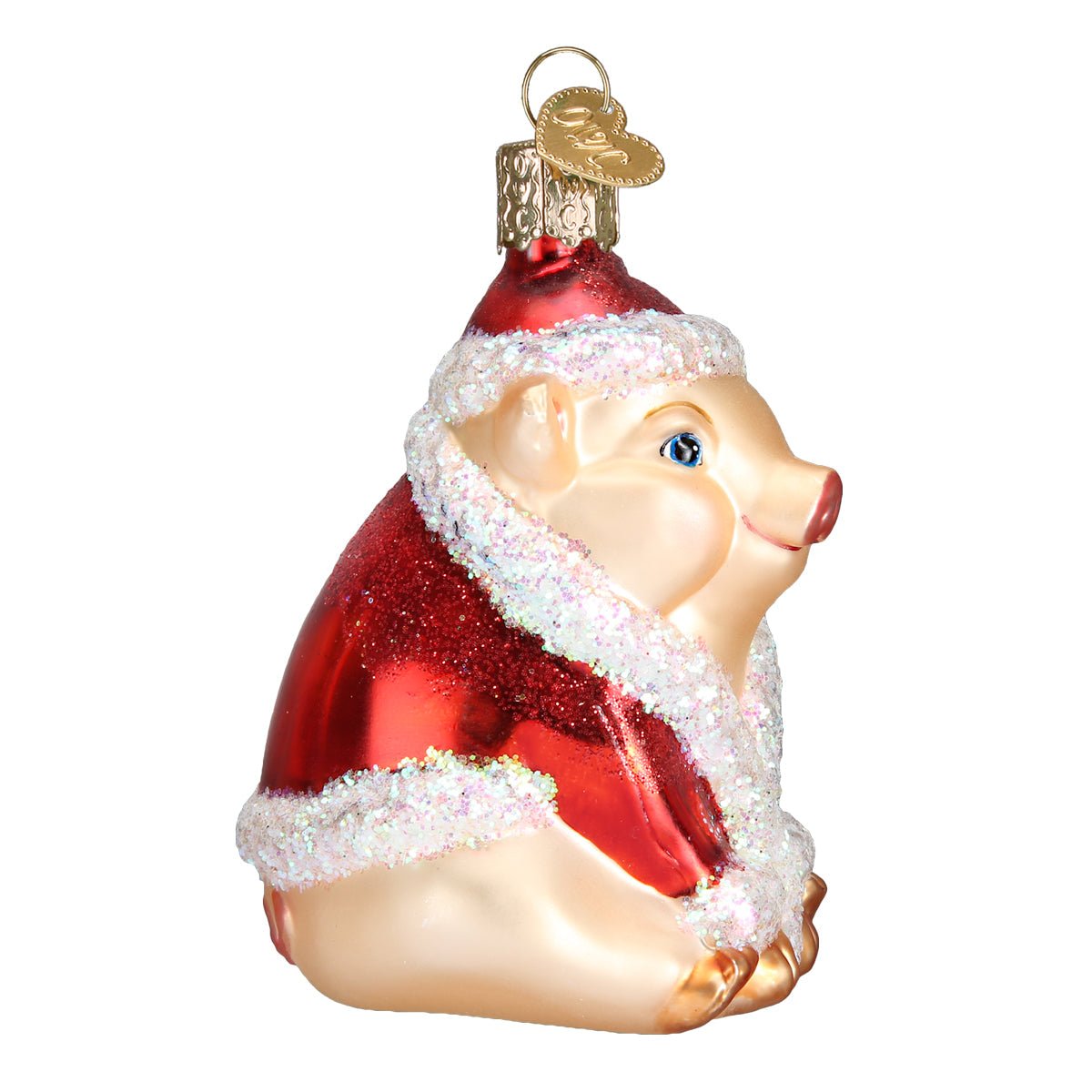 Christmas Ham Ornament - #themonogram manor #