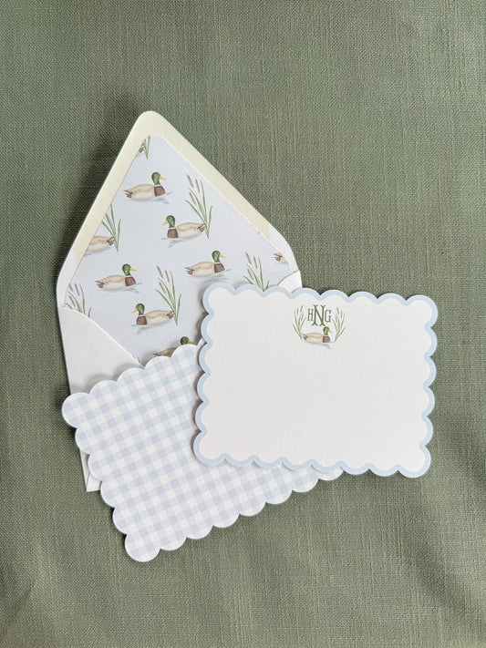 Mallard Duck Stationery - themonogram manor 