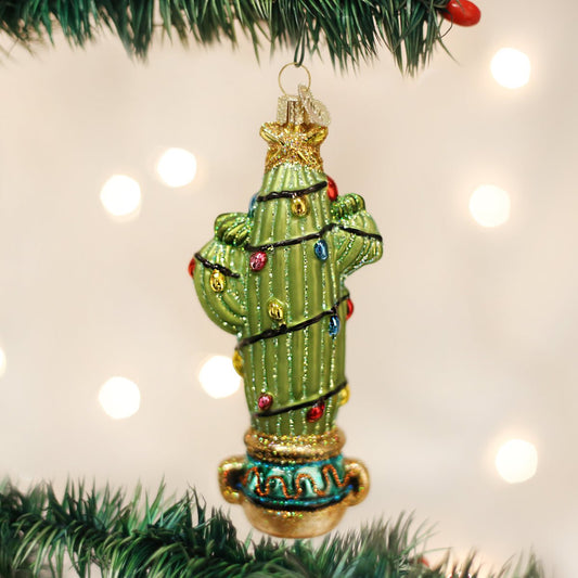 Christmas Cactus Ornament - themonogram manor 