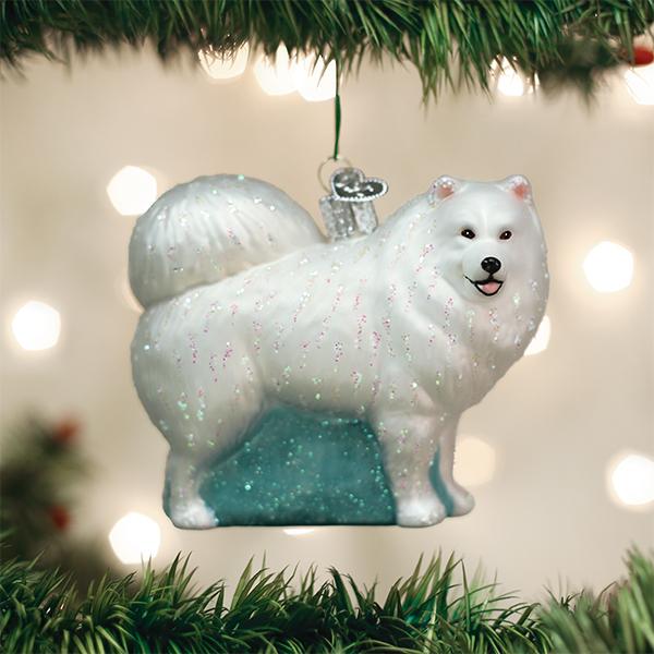 Samoyed Ornament - themonogram manor 