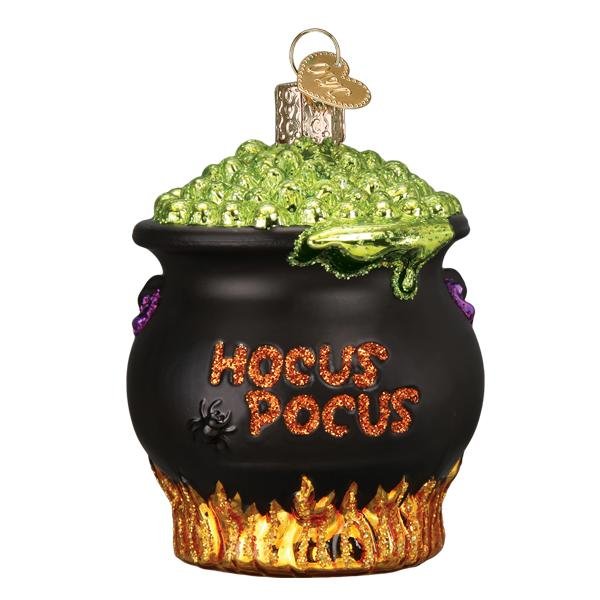 Halloween Cauldron Ornament - themonogram manor 