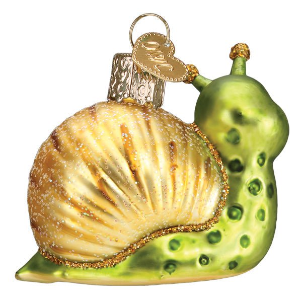 Smiley Snail Ornament - themonogram manor 