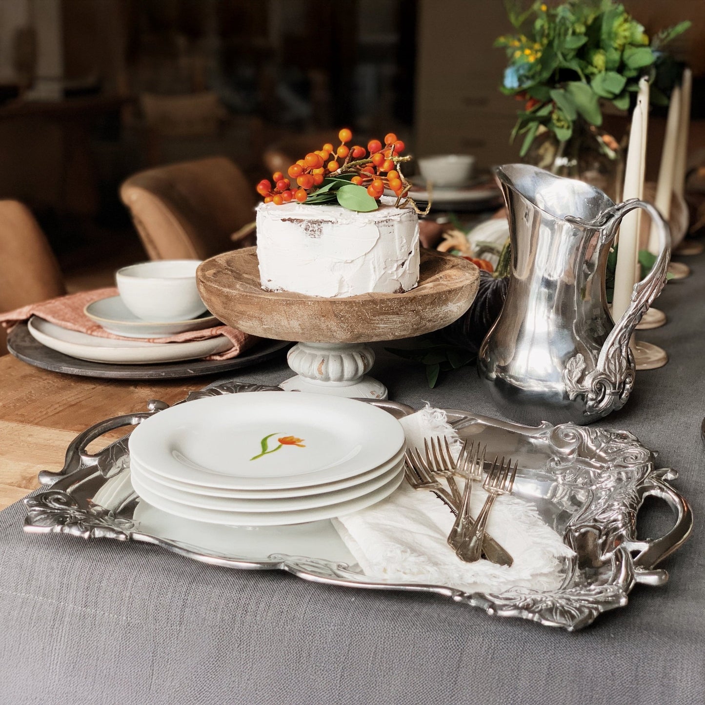 Fleur-De-Lis Rectangle Tray - themonogram manor 