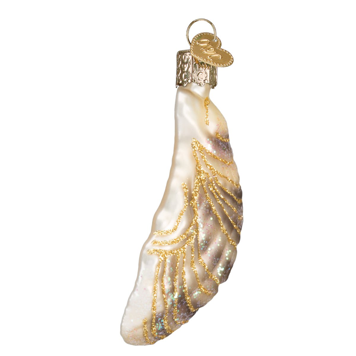 Oyster With Pearl Ornament - themonogram manor 