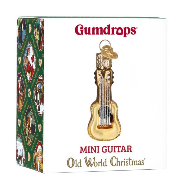 Mini Guitar Ornament - themonogram manor 