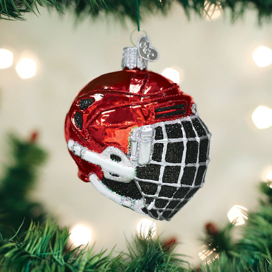 Hockey Helmet Ornament - themonogram manor 