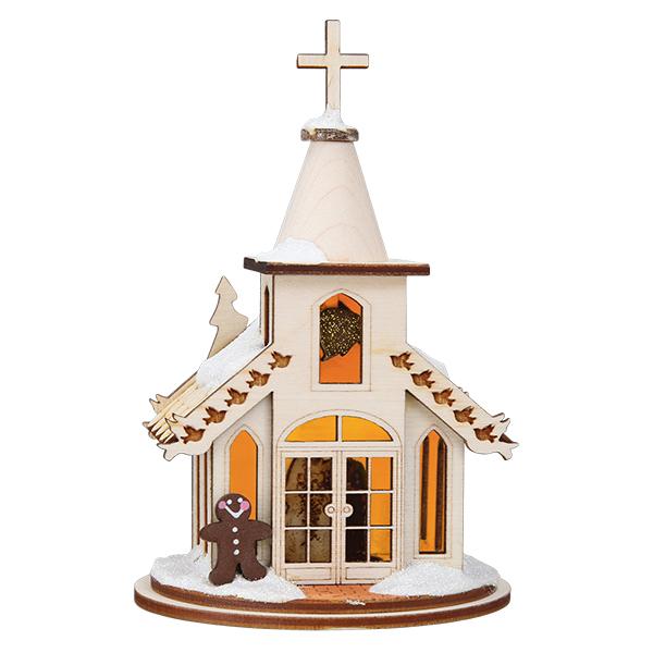 Wedding Chapel Ornament - themonogram manor 