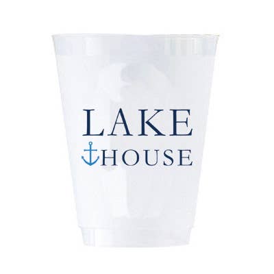 In Stock Lake House Shatterproof Cups - themonogram manor 