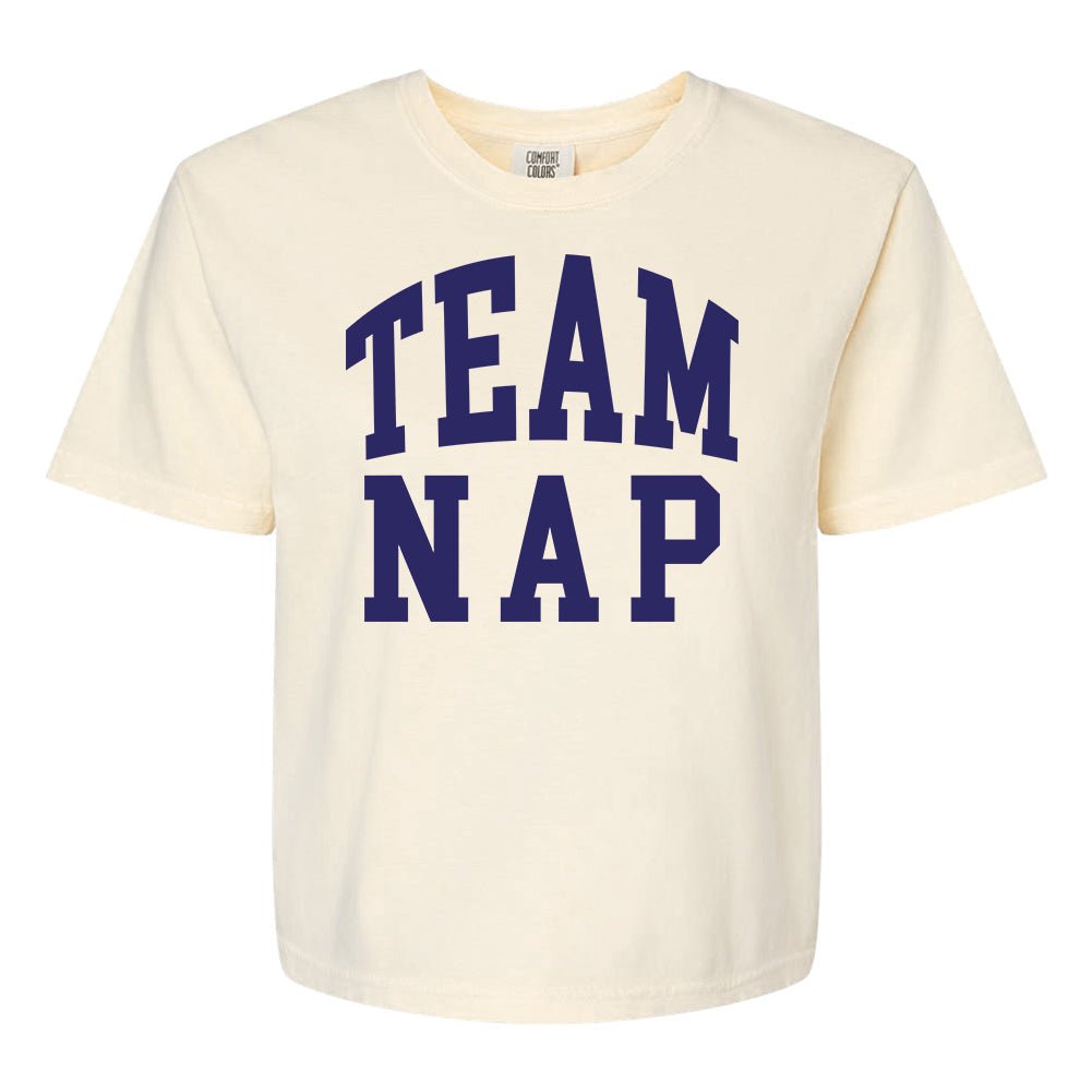 'Team Nap/Couch Club' Boxy T-Shirt - themonogram manor 