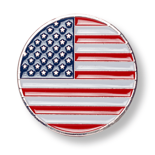 American Flag Ball Marker - themonogram manor 