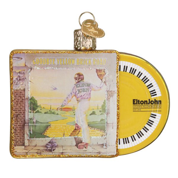 Goodbye Yellow Brick Road Album Ornament - themonogram manor 