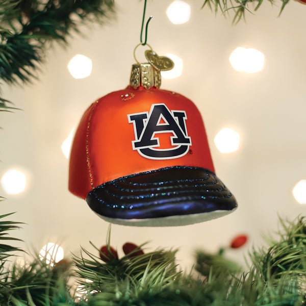 Auburn Baseball Cap Ornament - themonogram manor 