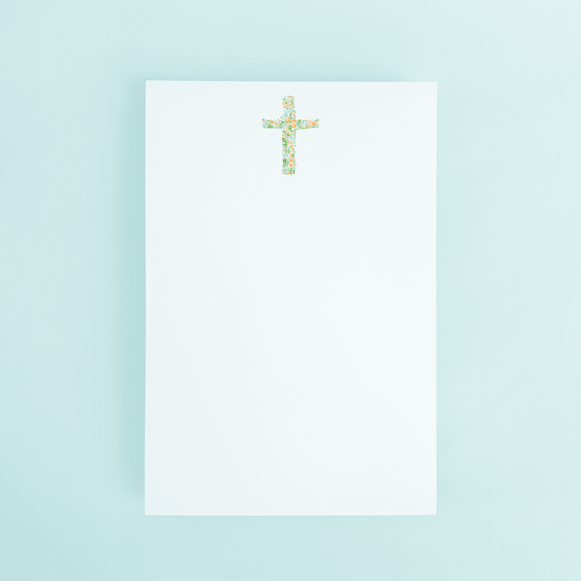Floral Cross - themonogram manor 