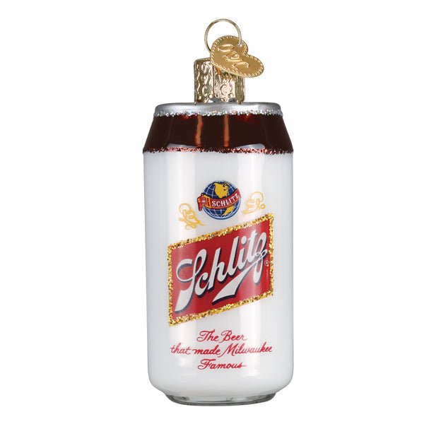 Schlitz Beer Can Ornament - themonogram manor 