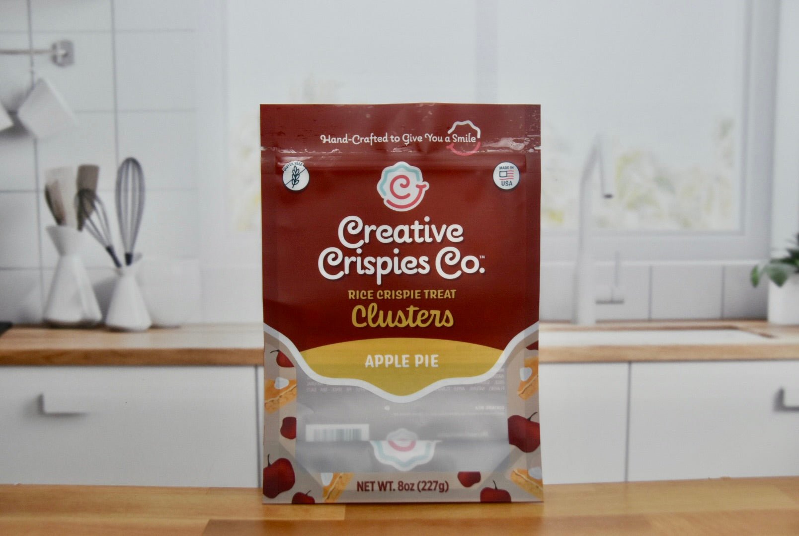 "Clusters" Apple Pie Crispie Mix Clusters - themonogram manor 