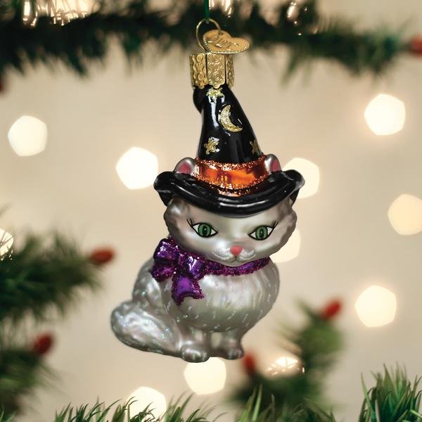 Witch Kitten Ornament - themonogram manor 