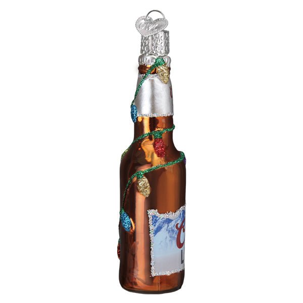 Holiday Coors Light Bottle Ornament - themonogram manor 