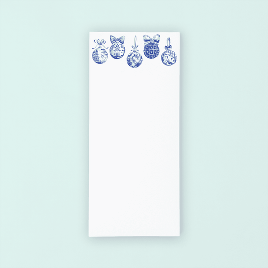 Chinoiserie Ornaments List Pad - themonogram manor 