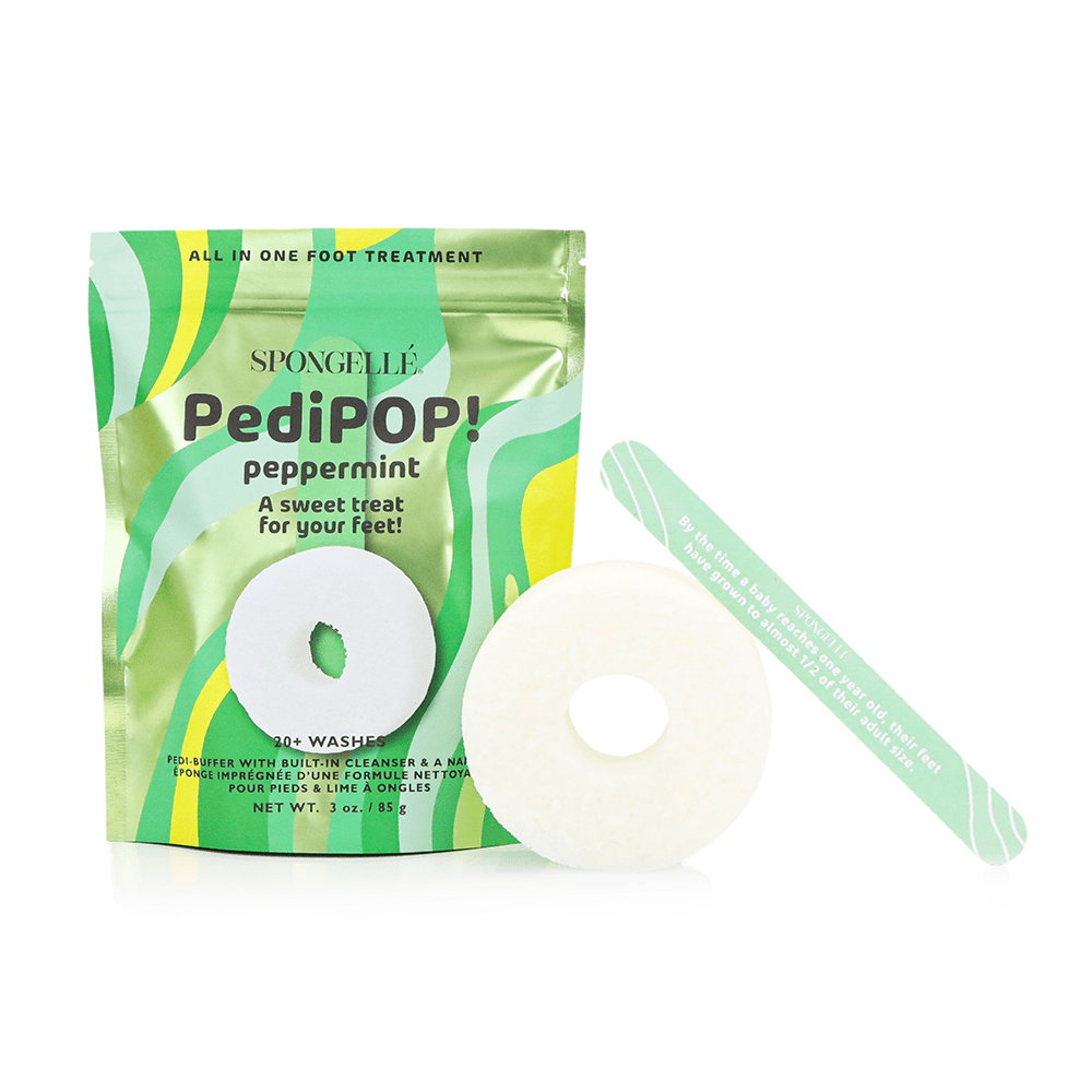 Peppermint | PediPOP! Pedi Buffer & Nail File - themonogram manor 
