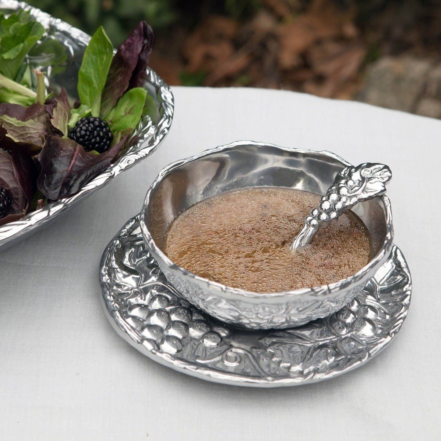 Grape Condiment Server - themonogram manor 