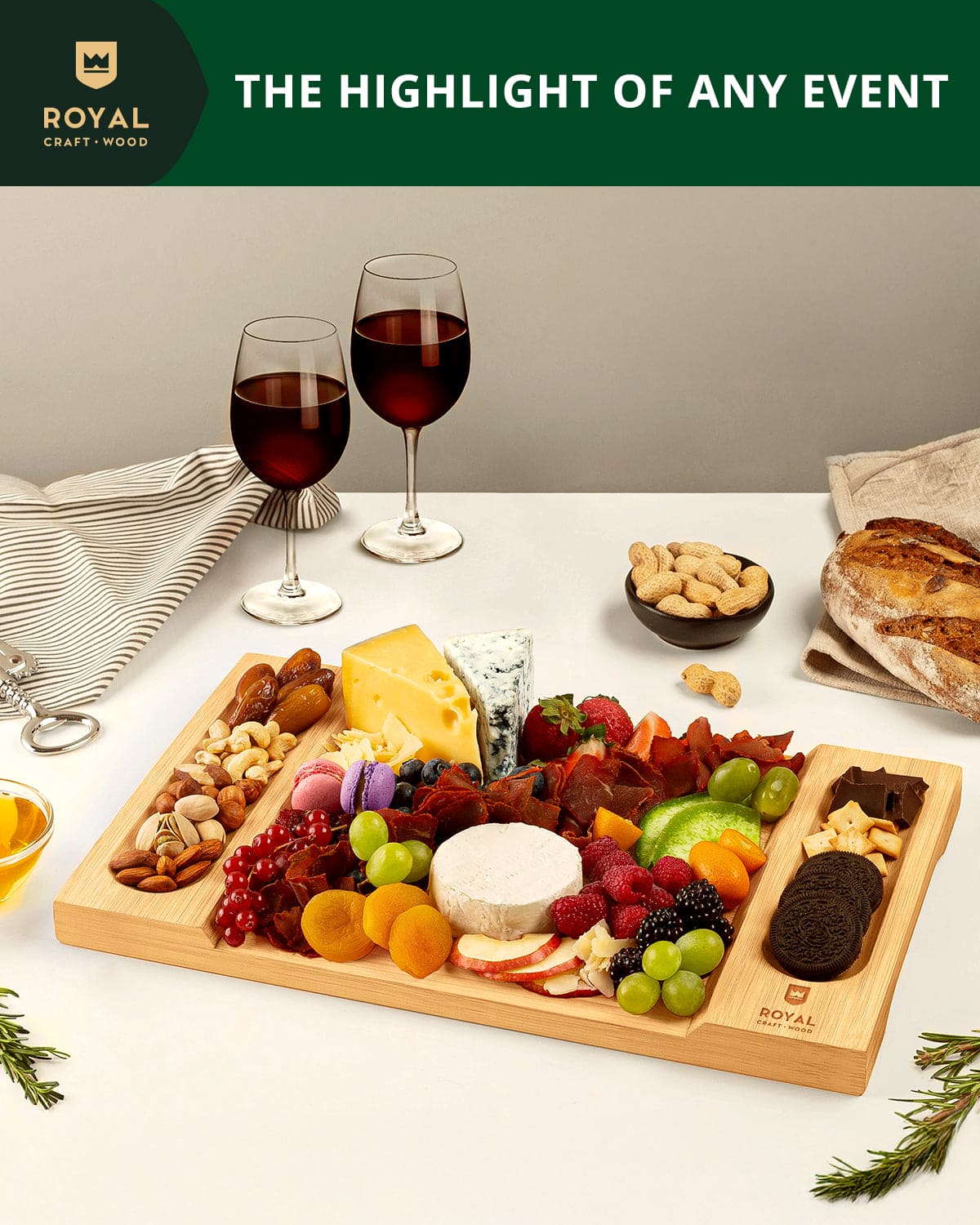 Cheese Board, 15.5” x 10” - themonogram manor 