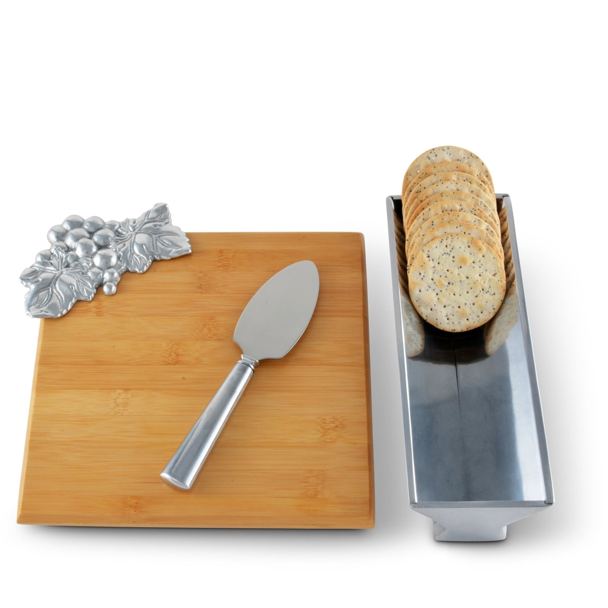 Grape Bamboo Cheese Set - themonogram manor 