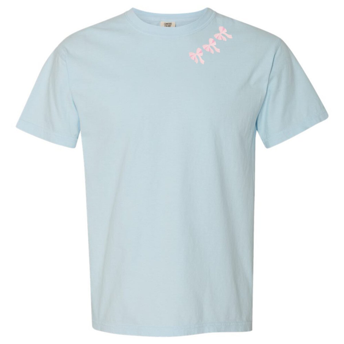 Embroidered 'Bow Collar' T-Shirt - themonogram manor 