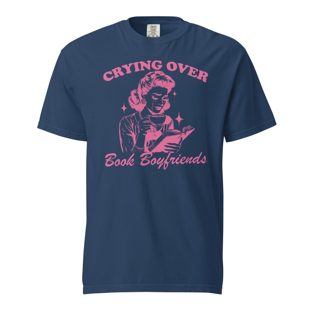 'Crying Over Book Boyfriends' T-Shirt - themonogram manor 