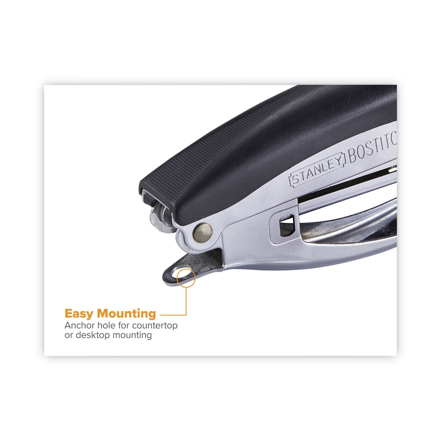 Bostitch Deluxe Hand - Held Stapler, 20 - Sheet Capacity, Black - themonogram manor 