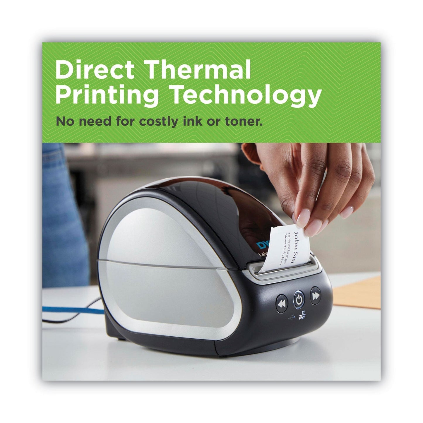 DYMO LabelWriter 550 Turbo Series Label Printer, 90 Labels/min Print Speed, 5.34 x 7.38 x 8.5 - themonogram manor 