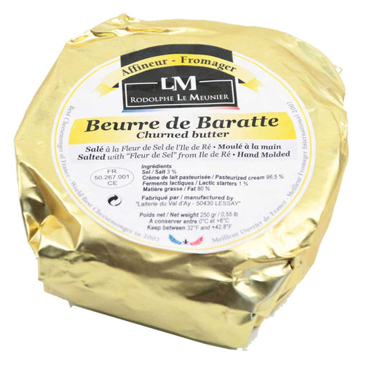 Beurre de Baratte (Salted Butter) - themonogram manor 